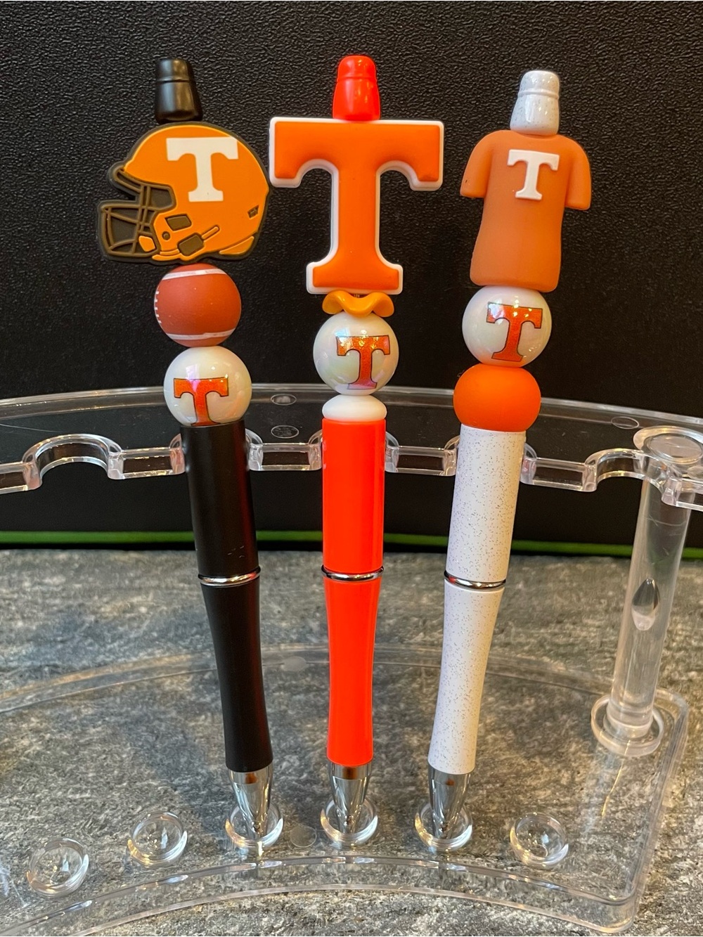 Tennessee Volunteers Handmade Beadable Pens